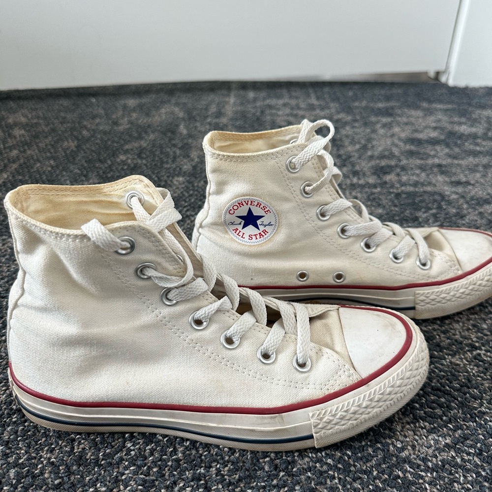 White Converse